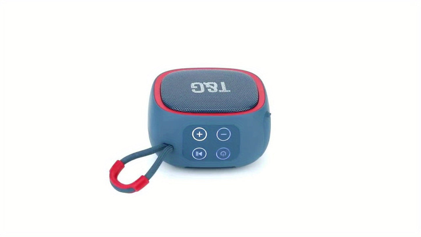 T&G TG659 Mini Bluetooth Speaker IPX4 Waterproof 3W Loud Sound Type-C Rechargeable Wireless Speaker for Pool Party Beach Camping Travel Compatible with Smartphones Tablets TV