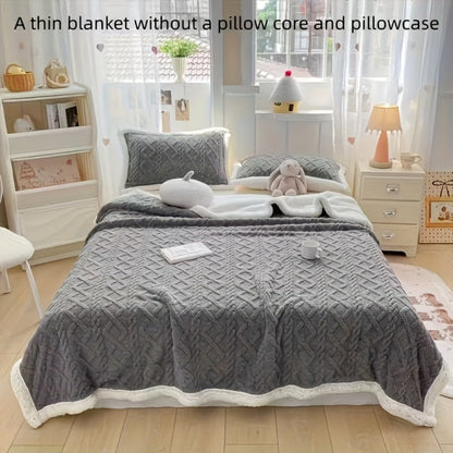 Taffeta Blanket Double-Sided – Silky Soft All-Season Sleep Blanket for Bed & Air Conditioning, Machine Washable, 5 Colors, 3 Sizes