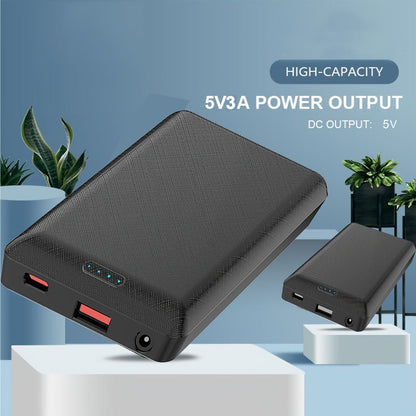 DC5V 3A Stable Output Power Bank 10000mAh Rechargeable Battery Pack for Heated Vest Jacket Scarf Gloves Heated Clothing Electric Heating Equipment Portable USB-C Charger