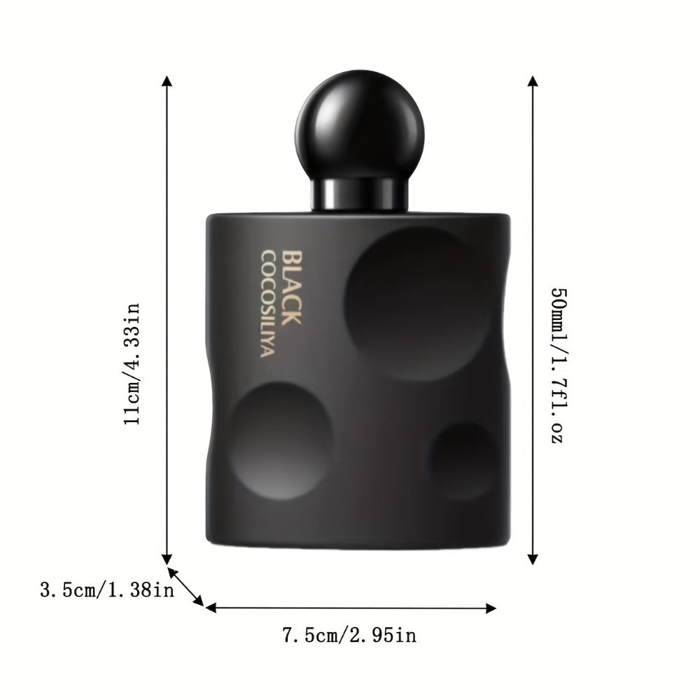 Men's Cologne Spray 3.4oz EDT Limited Edition Black & Red Temptation Fresh Woody Aromatic Fragrance Gift for Him