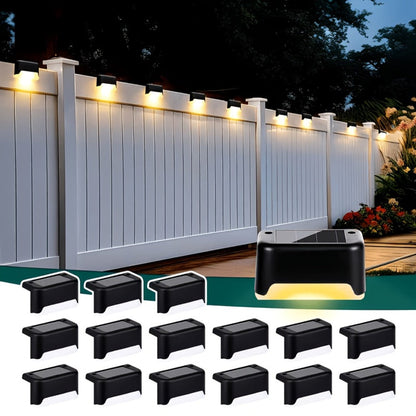 Solar Deck Lights Outdoor 20/30 Pack White LED Step Lights for Stairs Fence Patio Garden Pathway for Garden, Pathway and Patio Lighting