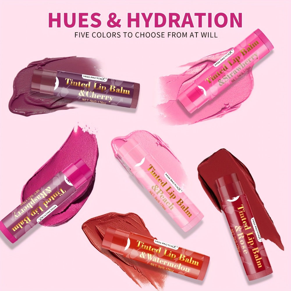 Tinted Lip Balm Set 30 Pieces Moisturizing Lip Gloss Gift Collection Hydrating Sheer Color Luminous Shiny Finish Bulk Lip Care Set for Women Daily Wear Birthday Holiday Bridal Gifting