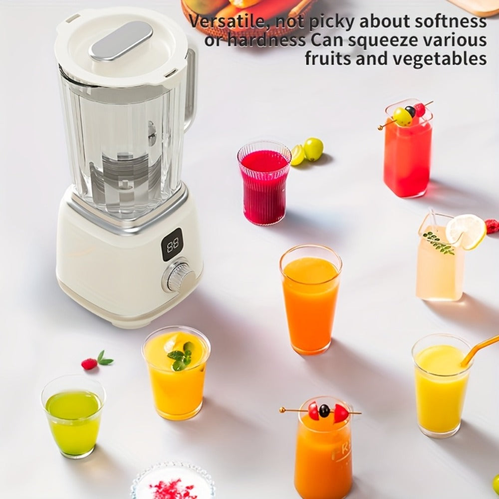 USB Rechargeable Portable Juicer Blender with Digital Display for Smoothies & Shakes | Home Office Travel