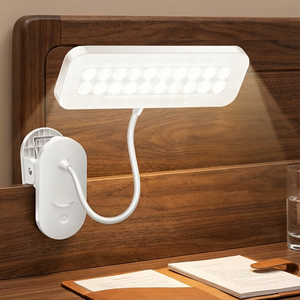 360° Gooseneck LED Desk Lamp with 3 Lighting Modes & 3 Brightness Levels – Dimmable Flexible Neck Study Lamp for Office, Home Office, Reading, Bedroom & Kids Desk