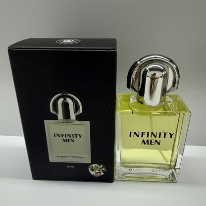 Eau de Parfum for Men 30ml in Mint-Green & Gold Travel Bottle with Woody Source Family for Daily Wear