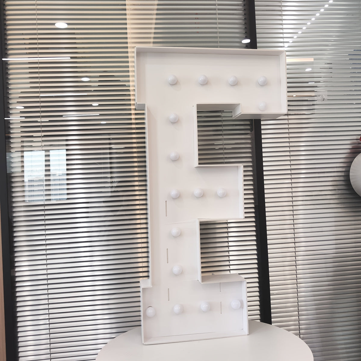 LED Letter Lights 4FT Tall Marquee Letter Lights A-Z Alphabet Light Up Letters with Cool White LED for Wedding