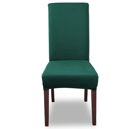 Chair Cover Set of 4 or 6 Stretch Milk-Fiber Dining Slipcovers in Eight Available Color Choices