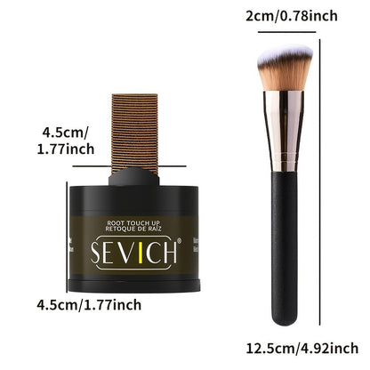 4 g Hairline Concealer Powder with Precision Brush in 19 Source-Labeled Shade Options for Daily Use