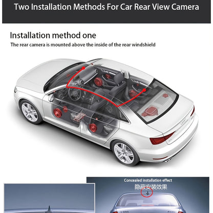 3 Channel Dash Cam Front Rear Inside 1440P+1080P+1080P with 64GB SD Card, Super Night Vision, Loop Recording, G-Sensor, Motion Detection, 24-Hour Parking Mode