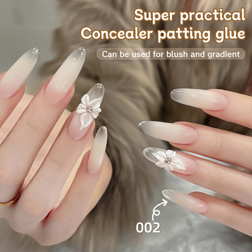 Gel Nail Polish Set with MORDDA Label, 9 Gradient Colors in the Yi Qiu Ci Nine-Grid Palette