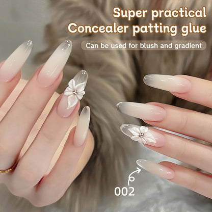 Gel Nail Polish Set with MORDDA Label, 9 Gradient Colors in the Yi Qiu Ci Nine-Grid Palette