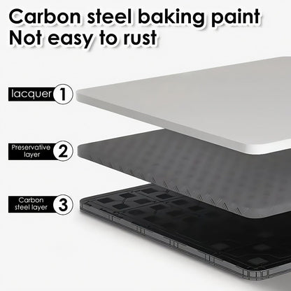 Pull-Out Microwave Stand with Metal Countertop Shelf, 15.4-24.4-Inch Extension and Black or White One- or Two-Piece Sets