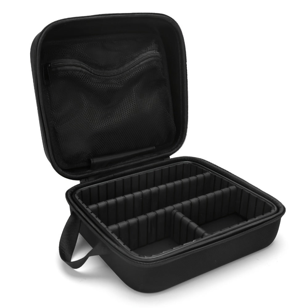 Hard Shell Barber Case Portable – Hair Clipper Trimmer Beauty Tools Organizer Travel Storage Bag Barbershop Styling Kit Carrying Case for Professional & Home Grooming