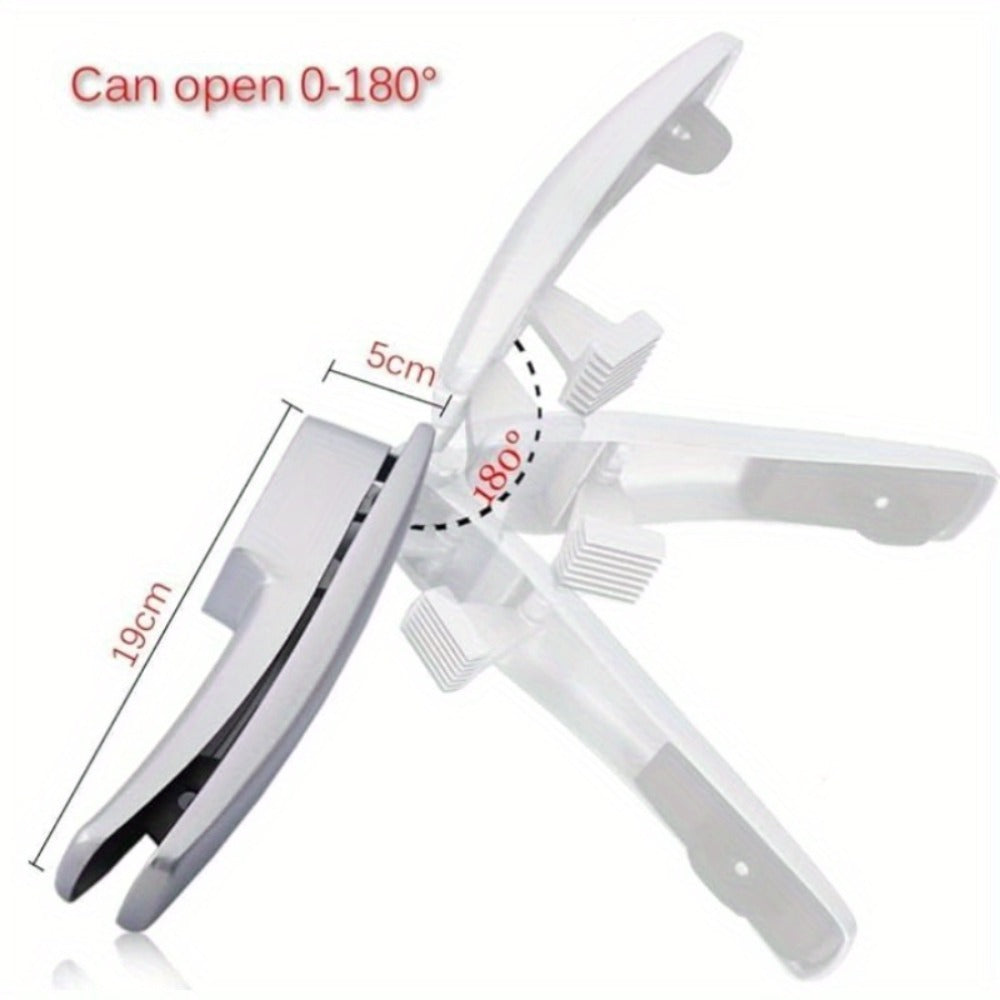 Manual Stainless Steel Two-in-One Garlic Press and Slicer for Mincing, Pureeing and Kitchen Preparation