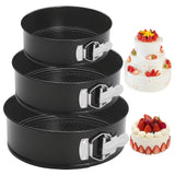 3PCS Round Cake Plates