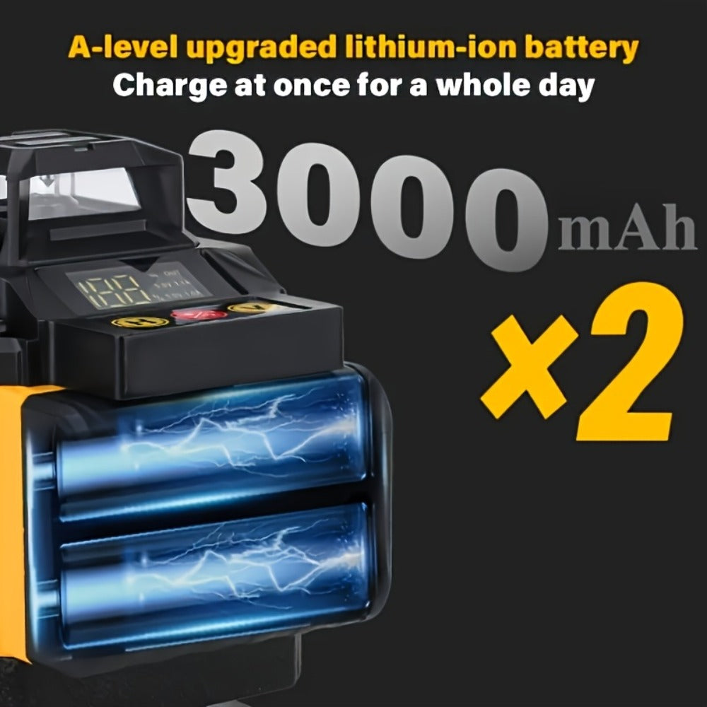 16-Line-Labeled Laser Level Kits in Five Packages with Tripod and No-Tripod Checkout Options
