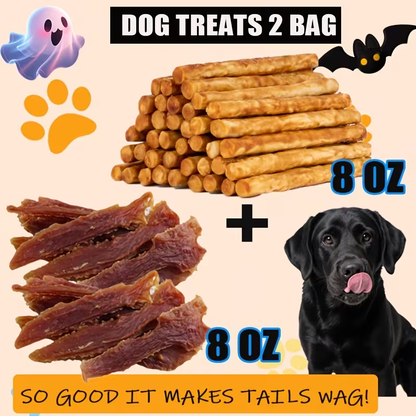 Dog Treats Chicken, Duck and Egg Yolk Assortment with Multi-Bag, 350g and 25 x 4g Options for Dog Reward Use