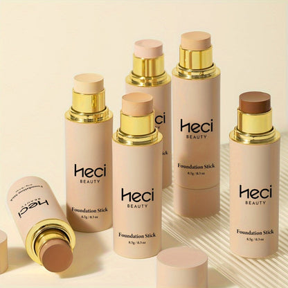 CC Cream Foundation Stick 2-Pack — Full Coverage Concealer, water-resistant extended-wear Natural Matte Finish, Lightweight Moisturizing