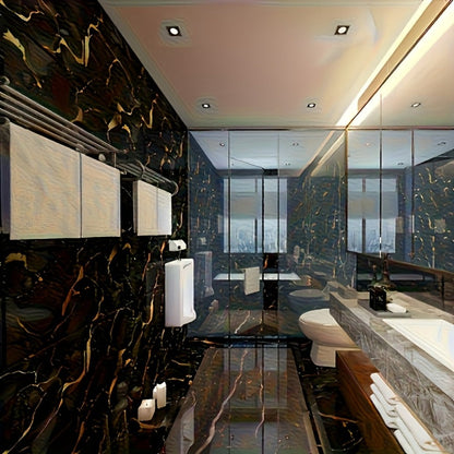 11.8 x 23.6-Inch Marble-Pattern Foam Wall Panels in 50- or 100-Piece Color and Count Options