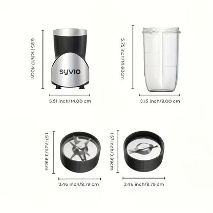 Personal Blender & Smoothie Maker 12-in-1, High-Powered Protein Shake Mixer, Multi-Function Grinder