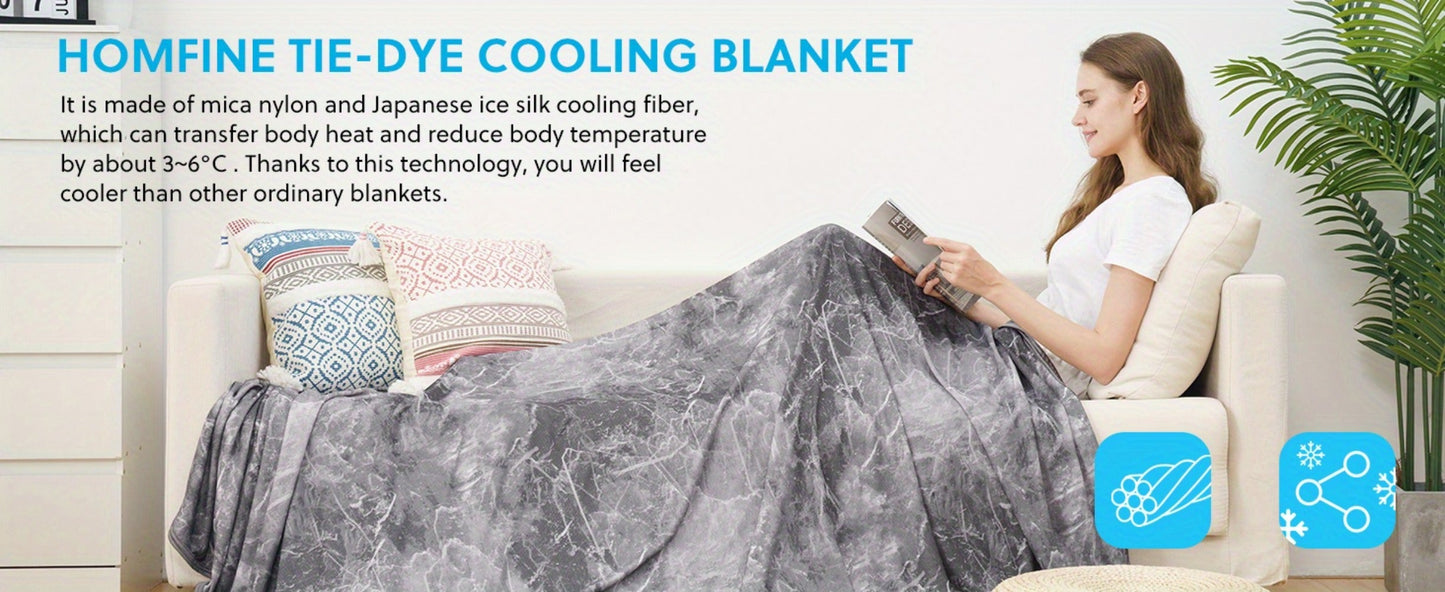 Tie-Dye, Star, Snowflake and Pale-Color Summer Blanket with 51 Throw-to-King Size Options Pictured