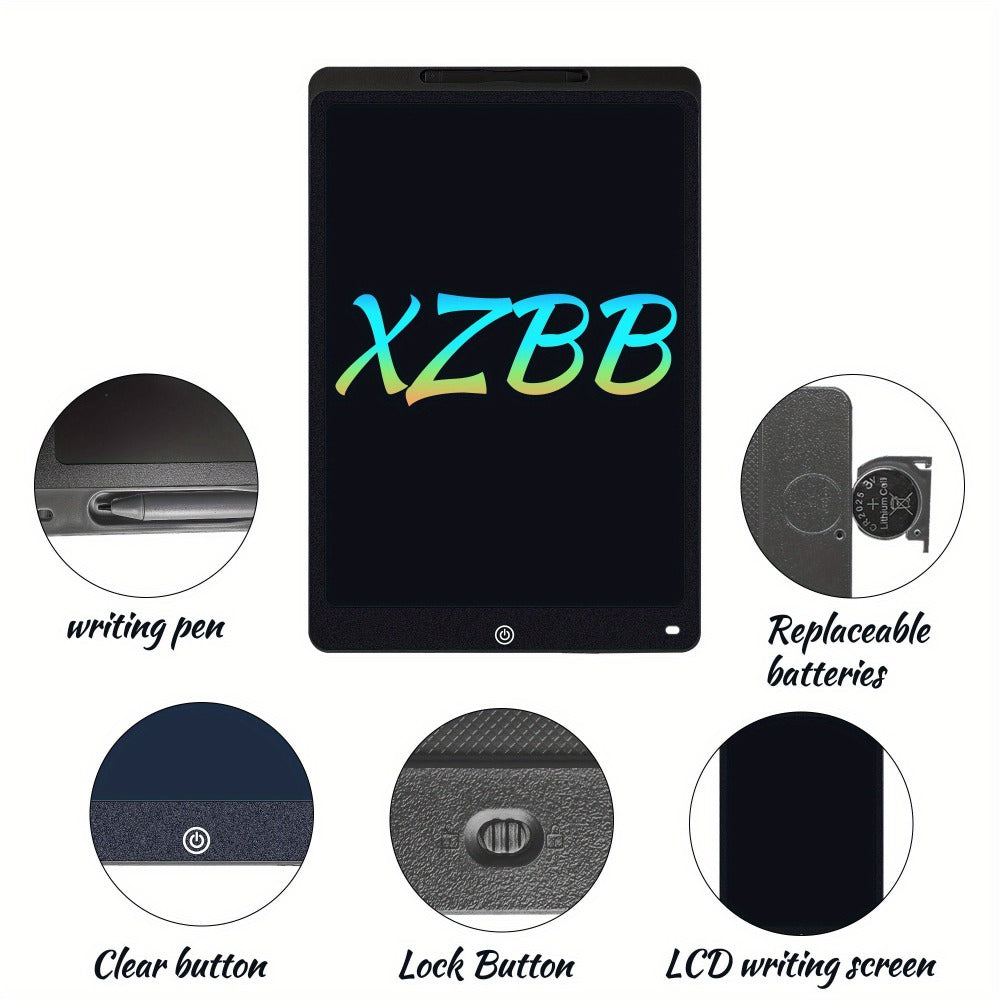 Large LCD Drawing Tablet for Kids 16 & 20 Inch – Colorful Erasable Electronic Doodle Board Reusable Writing Pad | Educational Art Toy Birthday Christmas Gift | Blue Pink Black