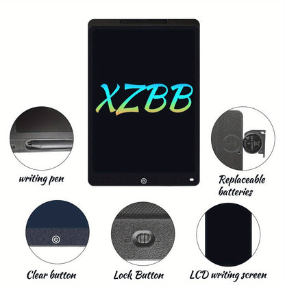 Large LCD Drawing Tablet for Kids 16 & 20 Inch – Colorful Erasable Electronic Doodle Board Reusable Writing Pad | Educational Art Toy Birthday Christmas Gift | Blue Pink Black