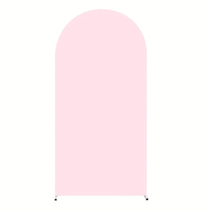 6FT Stretch Fabric Arch Cover with Bottom Zipper, 72 x 31.5-Inch Size and Eight Color Options