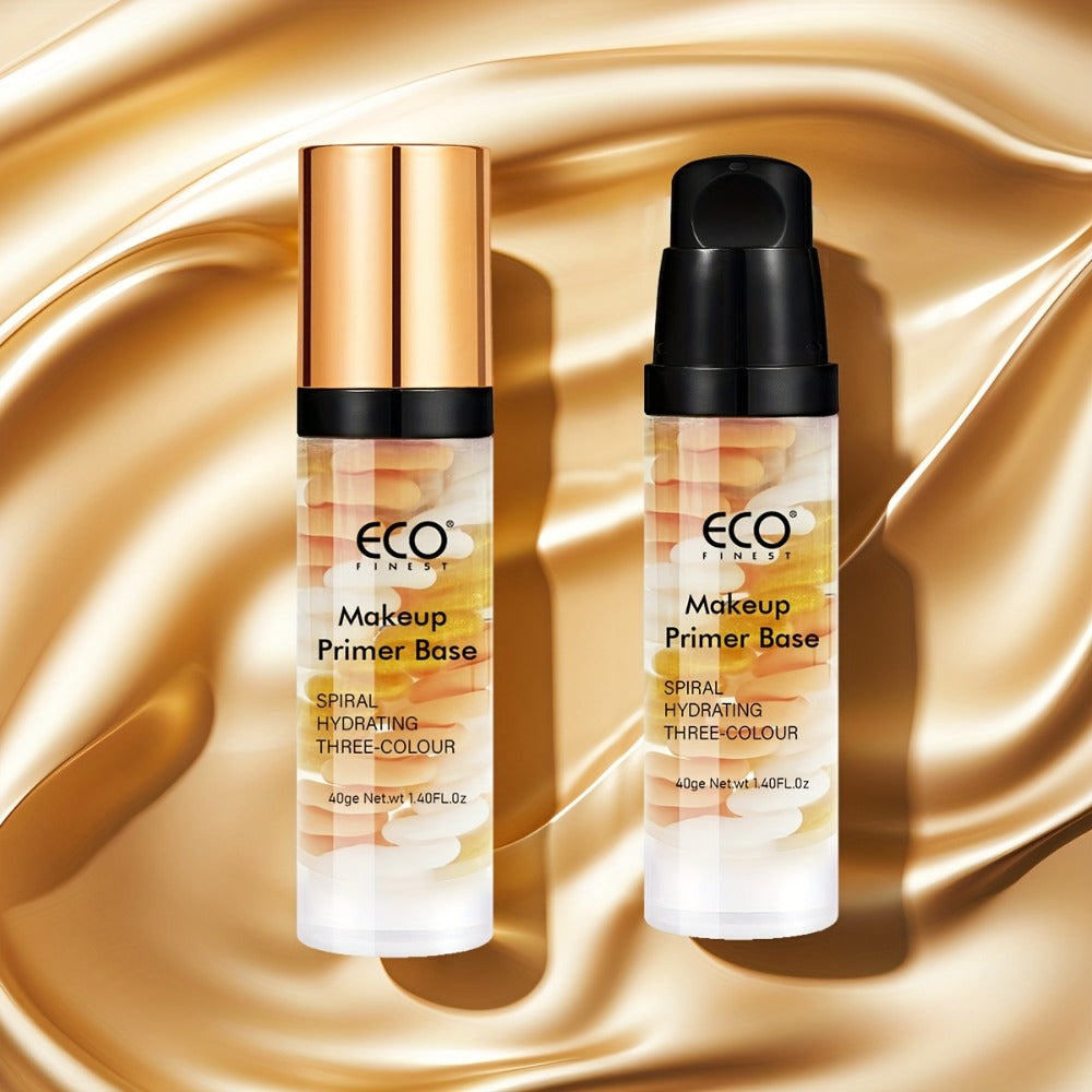 Brightening Face Primer 2-Pack with Squalane Pore Minimizer Moisturizing Even Skin Tone – Long-Lasting Matte Satin Makeup Base Conceals Imperfections for All Skin Types Women