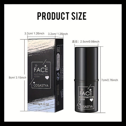 Six-Piece Cream Makeup Stick Set with Visible Pink and Brown Tones in the Exact 6 Pieces Option