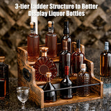 Wooden wine rack