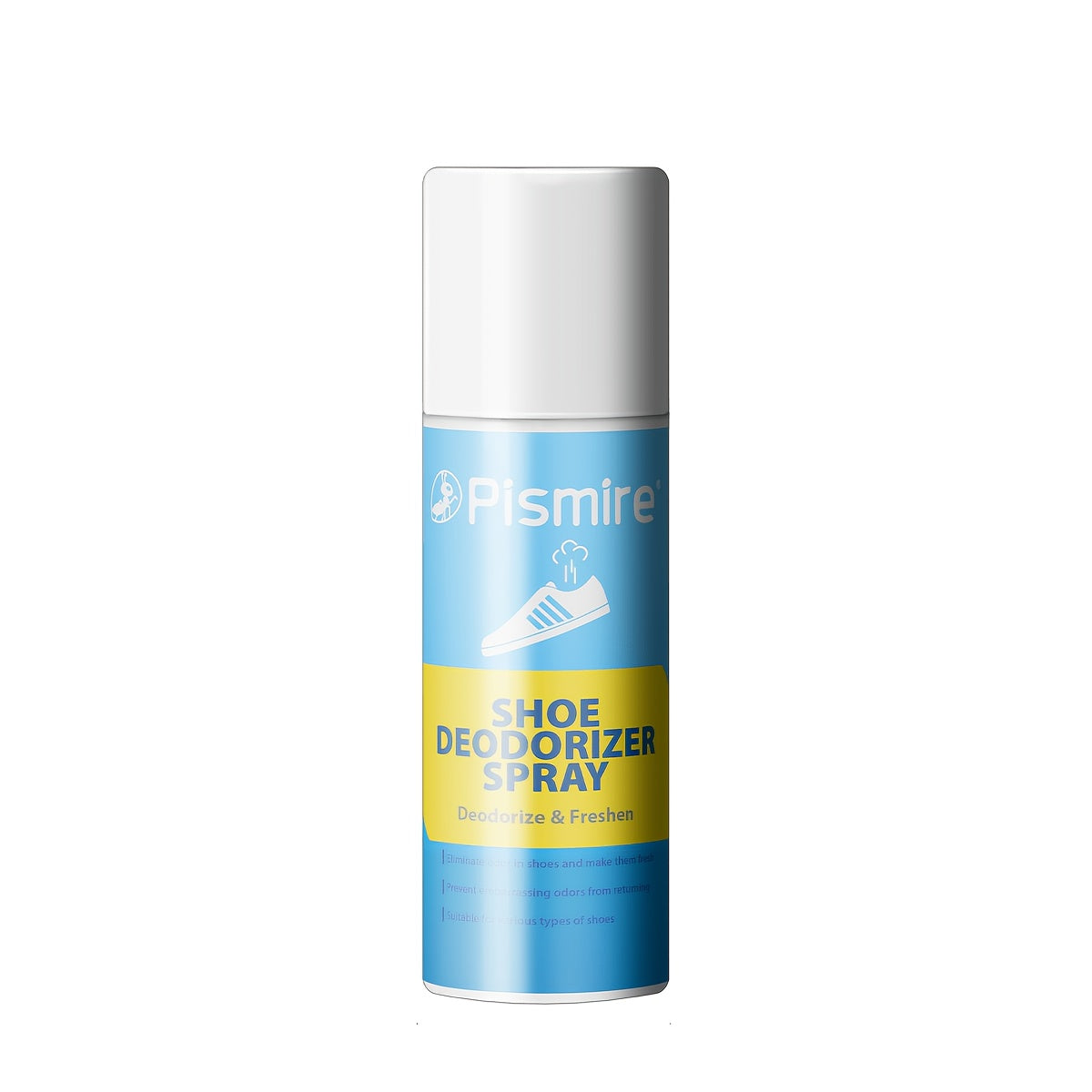 Plismire Shoe Deodorizer Spray, 260 ml Can for Shoes, Socks, Shoe Cabinets, Locker Rooms and Gyms