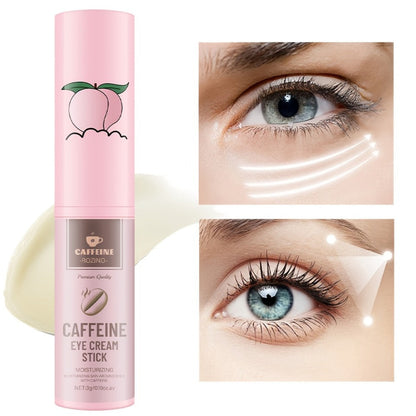 Eye Cream Firming Anti-Aging 2pcs with Caffeine & Ceramide NP — Reduces Dark Circles Puffiness Fine Lines Crow's Feet Lifted Refreshed Under-Eye Look Daily Skincare