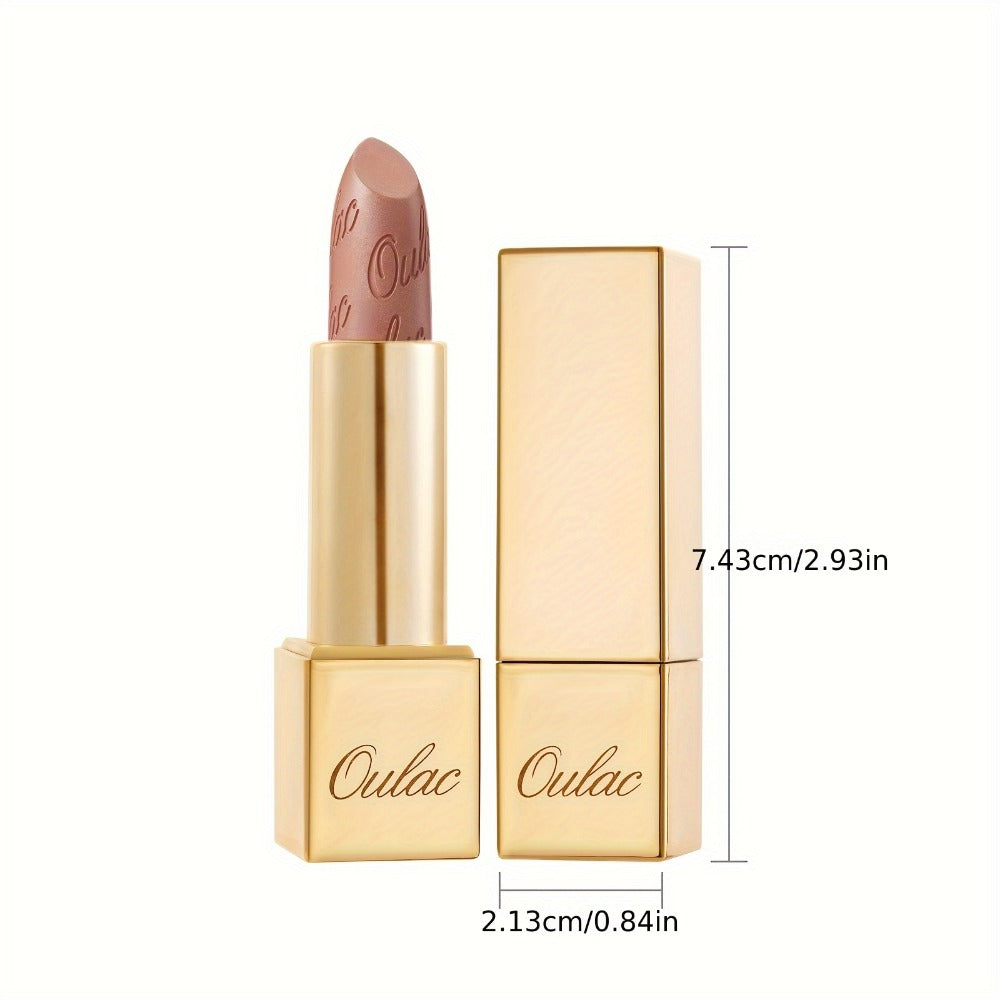 Lipstick Set, Oulac 3-Piece Metallic Finish Collection with Set 4 or Set 5 Color Selections