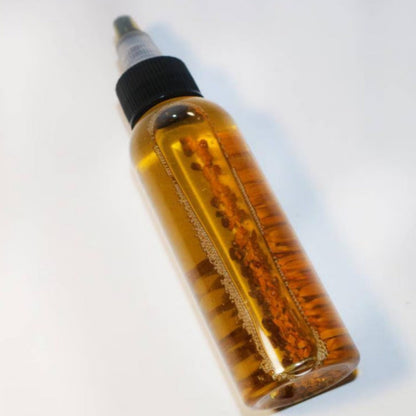 Fenugreek & Rosemary Hair Growth Oil 10-in-1 — Batana Argan Pumpkin Seed Scalp Nourishing Strengthening Repair Serum for Thinning Hair, Women & Men, 3.4oz