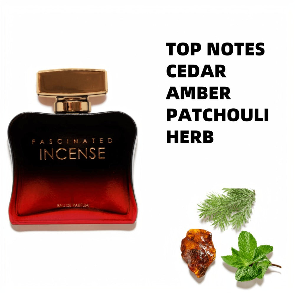 Cologne for Men Eau de Toilette Spray 3.4 Oz Cedar Amber Herb Lemon Lavender Pepper Patchouli Long Lasting Aromatic Fougere Fragrance Gift for Him