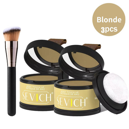 Root Touch-Up Hairline Powder Compact in Thirteen Shades with Exact Two- or Three-Piece Options