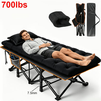 Folding Bed shown in the Black-700lbs option