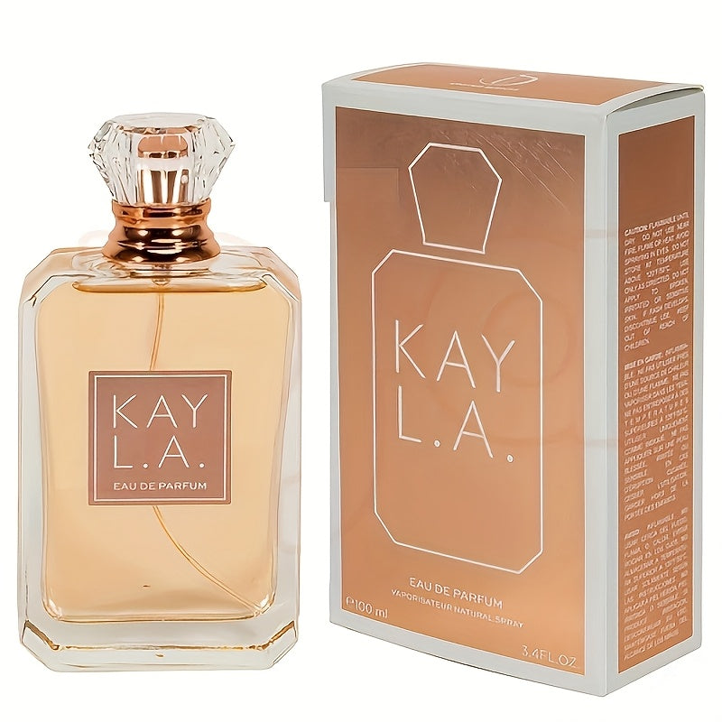 Perfume for Women KAY L.A. Eau de Parfum 100ml Spray with Three Named Fragrance Options in a Distinctive Bottle Presentation