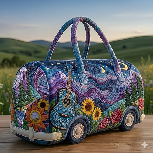 2026 New Quilted Patchwork Handbag, Vintage Patchwork Overnight Travel Bag, Fitness Clutch, Short Trip Overnight Bag