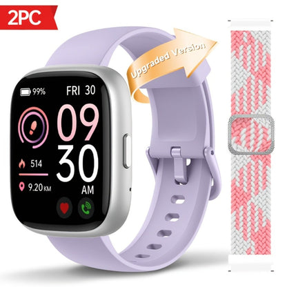 Smartwatch – Alexa Built-in Waterproof 1.83" HD – Wireless Calling, 100+ Sport Modes, Heart Rate SpO2 Sleep Tracker, Optional Woven…