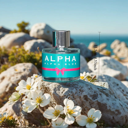 Alpha Blue Women's Eau de Toilette 3.4 fl oz | Sweet Floral Perfume Spray for Women Long Lasting Fragrance Gift for Her