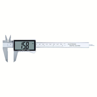Digital Vernier Caliper with 150 mm Range, Inch/Millimeter Display and 237 mm Overall Length