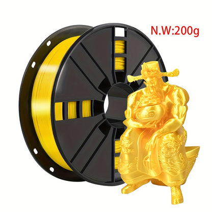 3D Printer Filament KELEIDI Multicolor PLA 1.75mm 200g Spool with Five Gradient Color Combinations