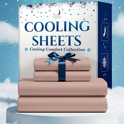 Bed Sheet Set Soft Breathable Cooling Microfiber Fitted & Flat Sheets with Deep Pockets – Wrinkle Free Hotel Luxury Bedding in Multiple Colors & Sizes