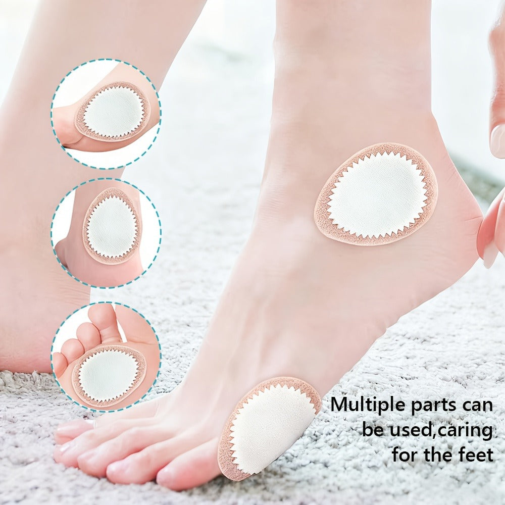 Corn & Callus Cushion Pads - Self-Adhesive Waterproof Foam Pads for Foot Heel Toe Relief, Soft Friction-Reducing Corn Pads, Gentle on Sensitive Skin, Ideal for Active Daily Wear
