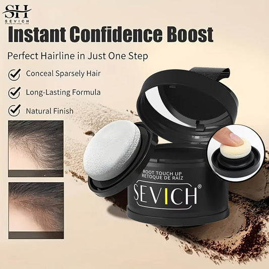 Root Touch Up Hair Powder for Thinning Hair & Gray Roots — Instant Hairline Concealer Shadow Topper, Long-Lasting Resistant Formula, 13 Shades, 2/3pcs Kit for All Hair Types Women & Men