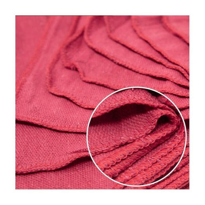 Cotton Shop Rags in 12 x 14-Inch Size, Red, White or Navy Blue with 50 to 500-Piece Pack Options