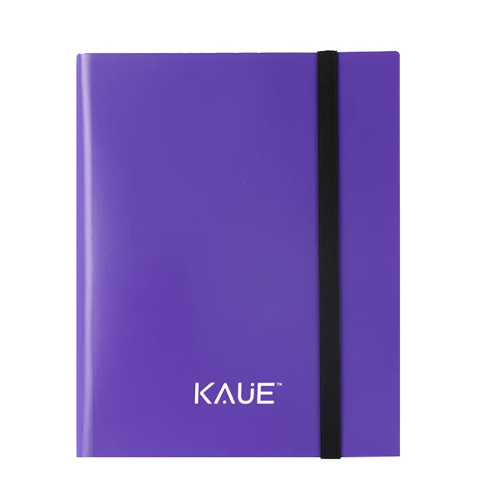360-Pocket Side-Loading Trading Card Binder with 20 Double-Sided Pages in Seven Cover Colors for Adult Collectors