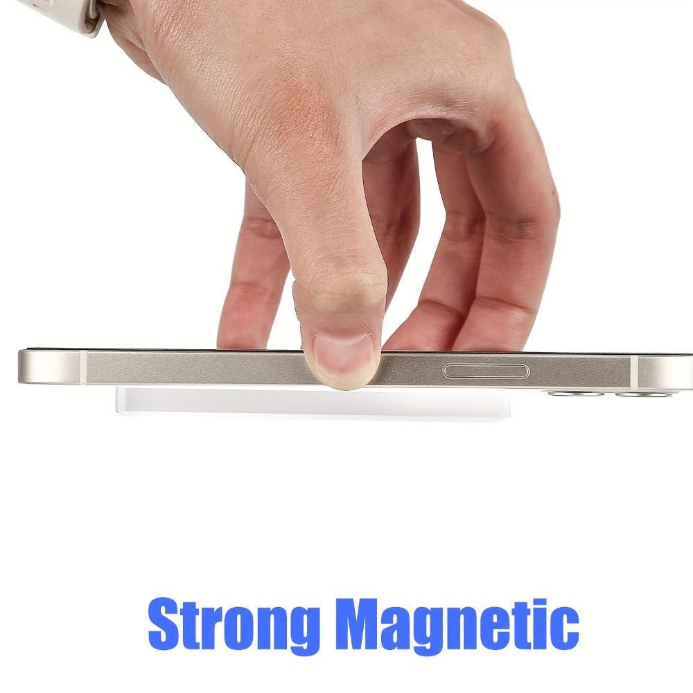 19W Fast Wireless Charging Power Bank 5000mAh Magnetic – High-Speed Mobile Charger with MagSafe-Compatible Snap-On Design, Slim Portable Battery Pack for iPhone 16 15 14 13 12 & Android Devices